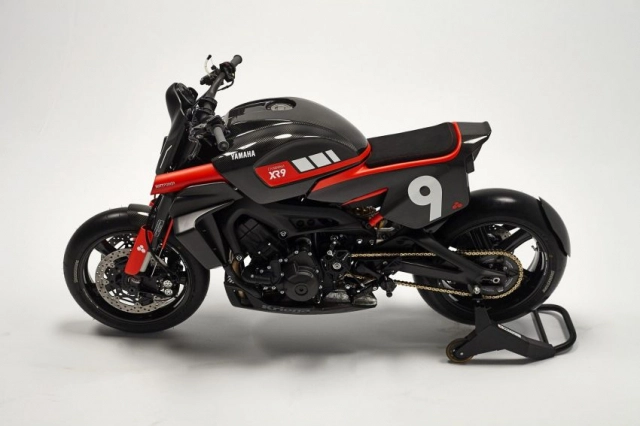 Yamaha xsr900 mt-09 tracer được giới thiệu bộ body kit bottpower xr9 carbona - 4
