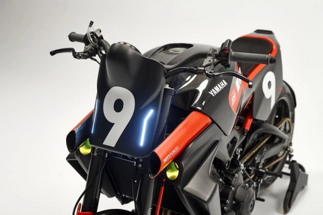 Yamaha xsr900 mt-09 tracer được giới thiệu bộ body kit bottpower xr9 carbona - 9