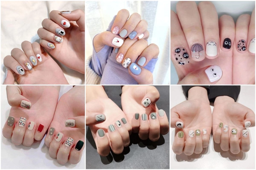 100 mẫu nail nhẹ nhàng đi học phù hợp với nữ sinh - 10