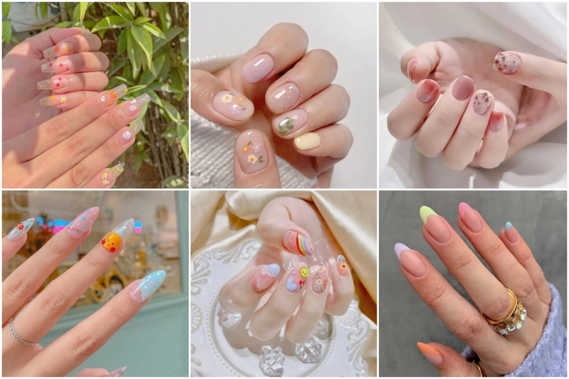 100 mẫu nail nhẹ nhàng đi học phù hợp với nữ sinh - 16