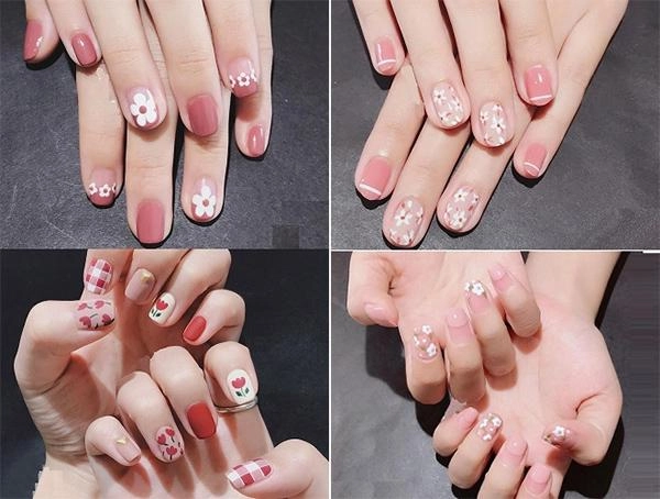 25 mẫu nail đơn giản sang trọng nhẹ nhàng dễ thương hot nhất hiện nay - 17