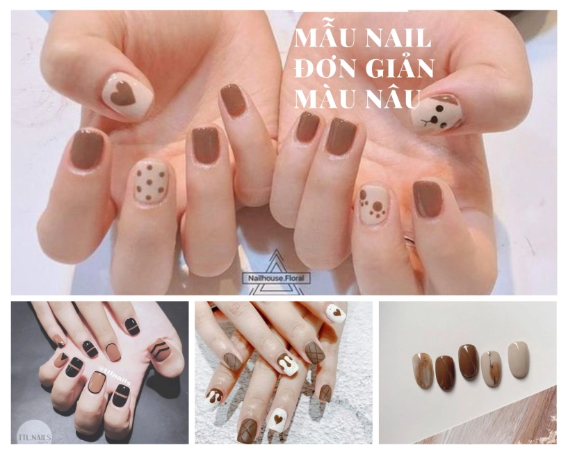 25 mẫu nail đơn giản sang trọng nhẹ nhàng dễ thương hot nhất hiện nay - 21