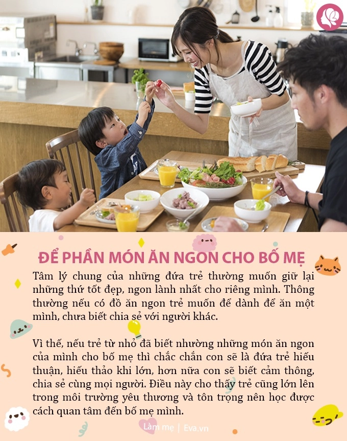 5 hành động đặc biệt chỉ có ở đứa trẻ hiếu thảo biết yêu thương bố mẹ vô bờ bến - 2