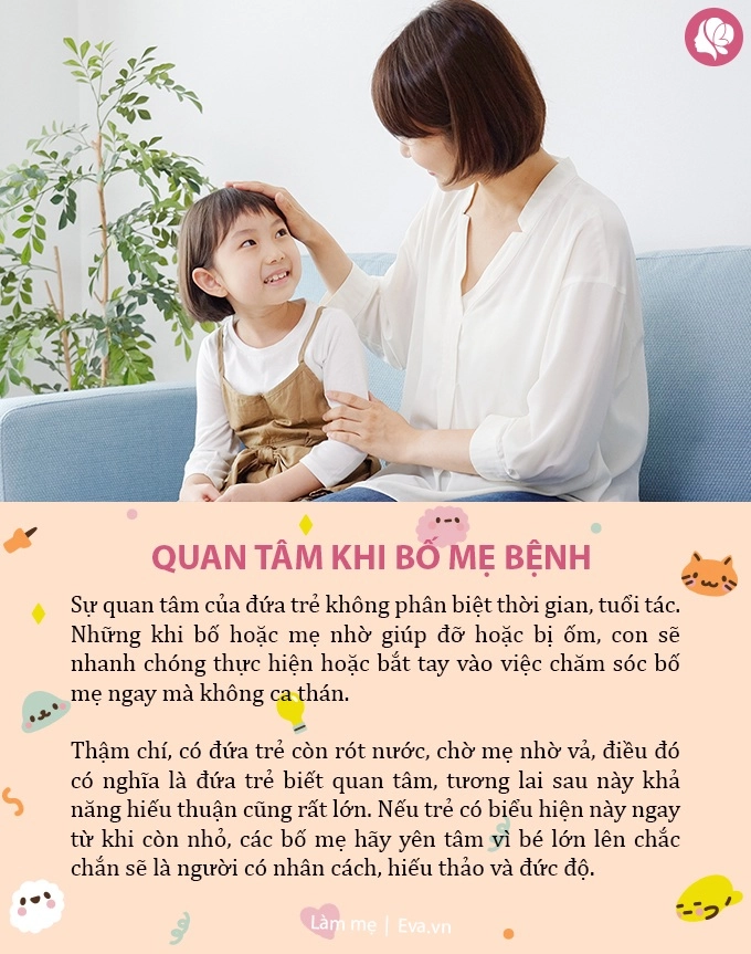 5 hành động đặc biệt chỉ có ở đứa trẻ hiếu thảo biết yêu thương bố mẹ vô bờ bến - 3