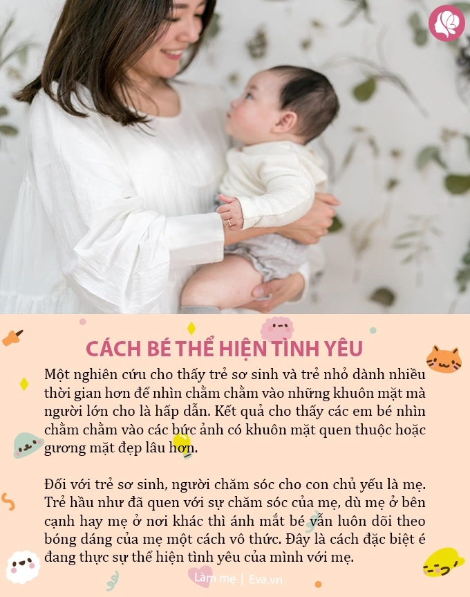 5 lý do đặc biệt bé thích nhìn chằm chằm vào mẹ được dạy tốt tương lai con sẽ hiếu thuận - 2