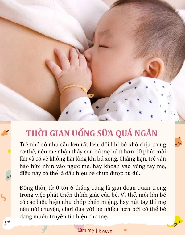 5 tín hiệu bé bú không đủ no nhận biết sớm để không cản đà con lớn lên - 3