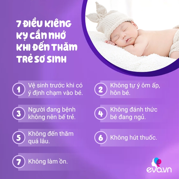 7 điều tránh khi làm khách đi thăm trẻ sơ sinh kẻo vô tình rước thêm bệnh cho đứa trẻ - 3