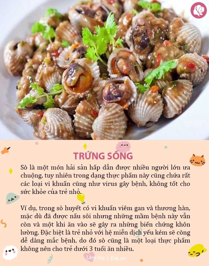 7 loại thực phẩm độc với trẻ dưới 3 tuổi con ăn nhiều vô tình đánh cắp trí tuệ và sức khỏe - 7