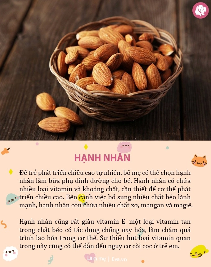 8 thực phẩm chứa chất tăng chiều cao tự nhiên con ăn đủ tăng 5-10cm mỗi năm không quá khó - 5