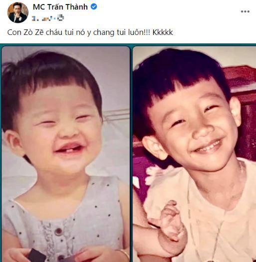 Bé gái được trấn thànhhari won cưng chiều hết mực tương lai nối nghiệp ba xìn - 4