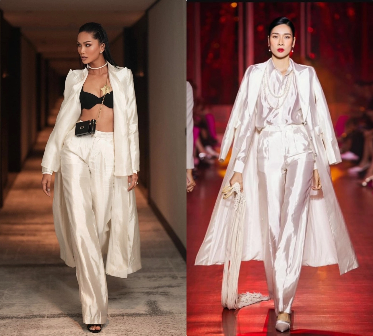 Bị dây giày quật bầm chân hhen niê vẫn catwalk nhẹ bẫng được khen á hậu 3 quốc tế xứng đáng - 5