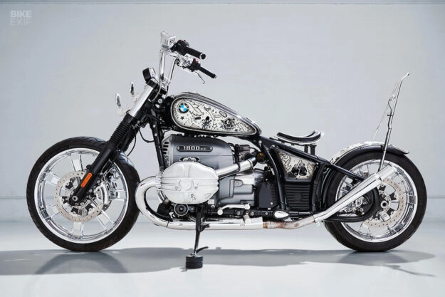 Bmw r18 độ phong cách chopper táo bạo đến từ canada - 2