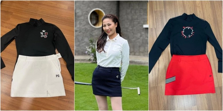 Bóng hồng vtv đánh golf cùng matt liu đăng đàn thanhlý quần áo ăn mặc bình dân khác xa hương giang - 5