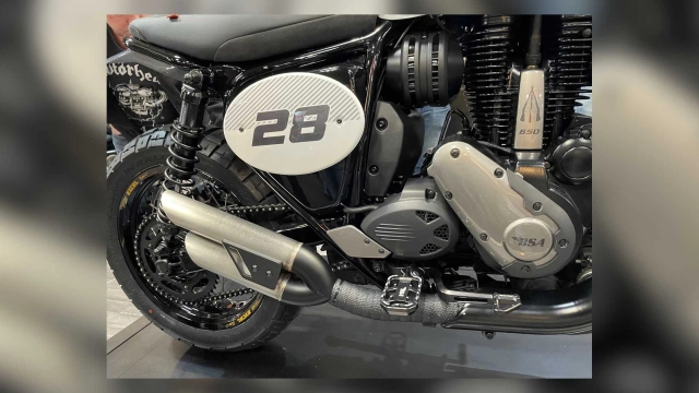 Bsa scrambler concept ra mắt tại motorcycle live show 2022 - 6