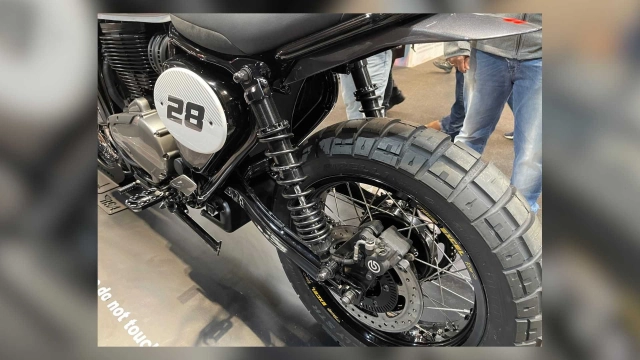 Bsa scrambler concept ra mắt tại motorcycle live show 2022 - 8