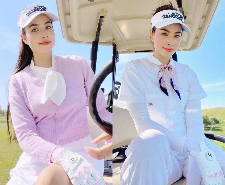 Chia tay matt liu hương giang dát hàng trăm triệu ra sân golf vẫn chưa bằng hoa hậu quốc dân việt ở mỹ - 9