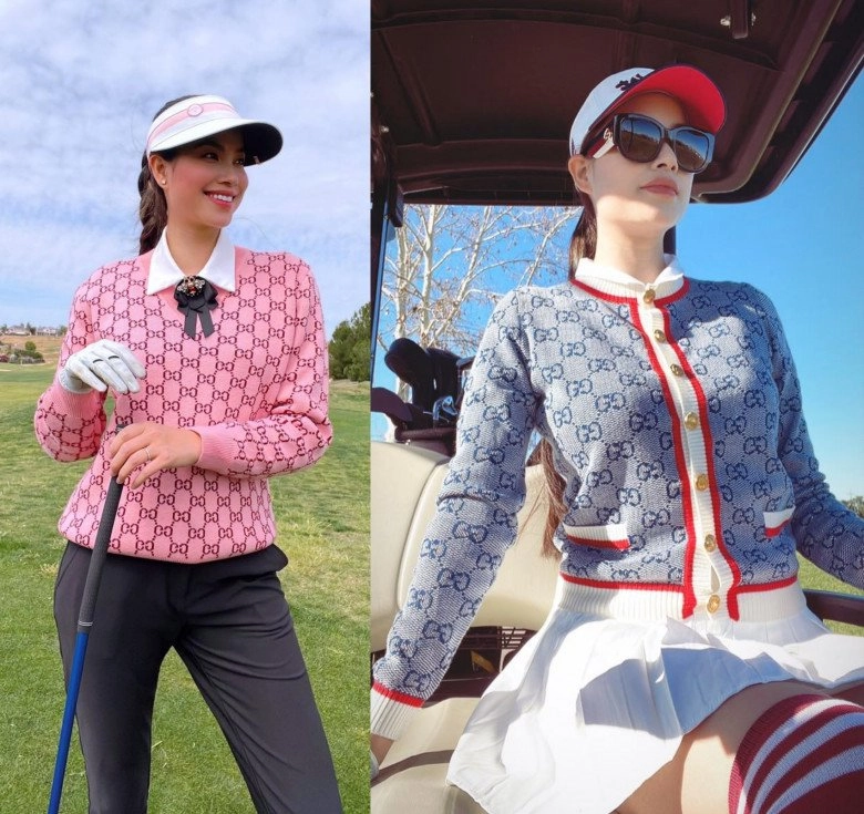 Chia tay matt liu hương giang dát hàng trăm triệu ra sân golf vẫn chưa bằng hoa hậu quốc dân việt ở mỹ - 12