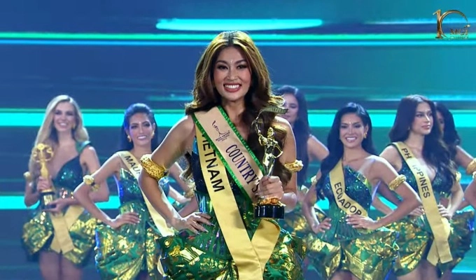 Chung kết miss grand international 2022 mỹ nhân brazil đăng quang nhận vương miện từ thuỳ tiên - 16