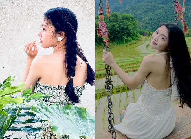 Con gái lớn của mc quyền linh hiếm hoi mặc áo hở bụng khoe chiếc eo cực phẩm tuổi 16 - 9