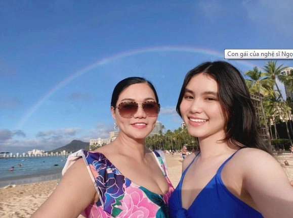 Con gái nsưt ngọc huyền vừa xinh vừa giỏi ở mỹ nhưng về việt nam có thể vào hội hoa hậu tương lai với con gái quyền linh - 2