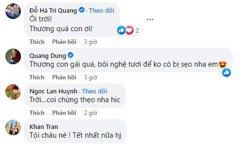 Con gái thân thúy hà bị ngã xe trầy xước hết mặt mũi khiến tăng thanh hà quang dũng xót xa - 4