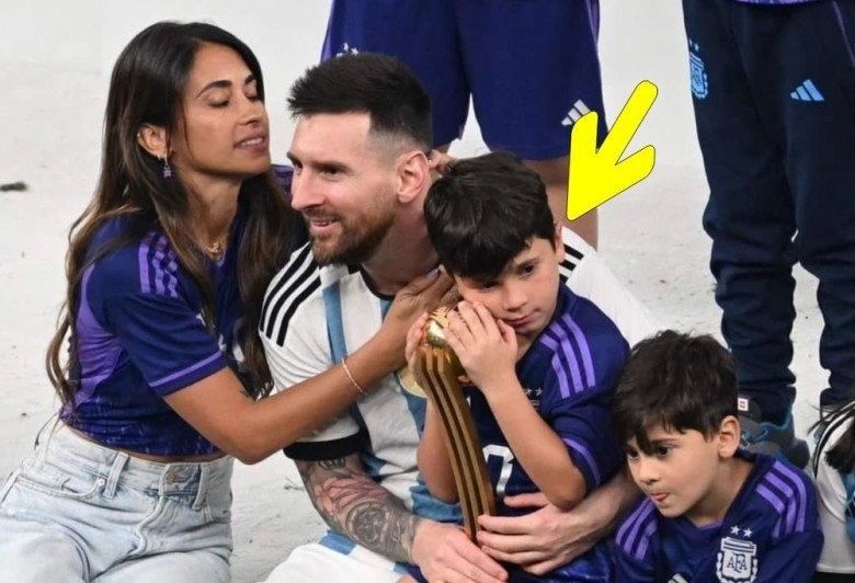 Con trai messi chiếm sóng sau chung kết world cup 2022 vì loạt biểu cảm tấu hề đến từ đội trưởng đội anti-messi - 5