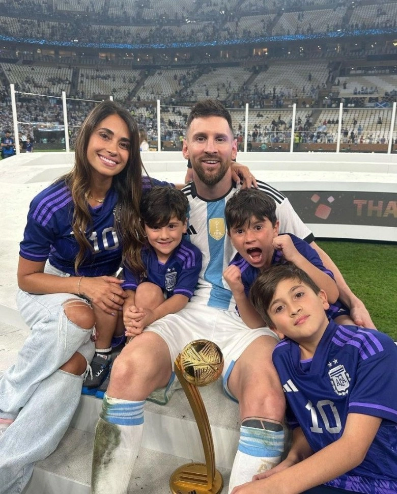 Con trai messi chiếm sóng sau chung kết world cup 2022 vì loạt biểu cảm tấu hề đến từ đội trưởng đội anti-messi - 9