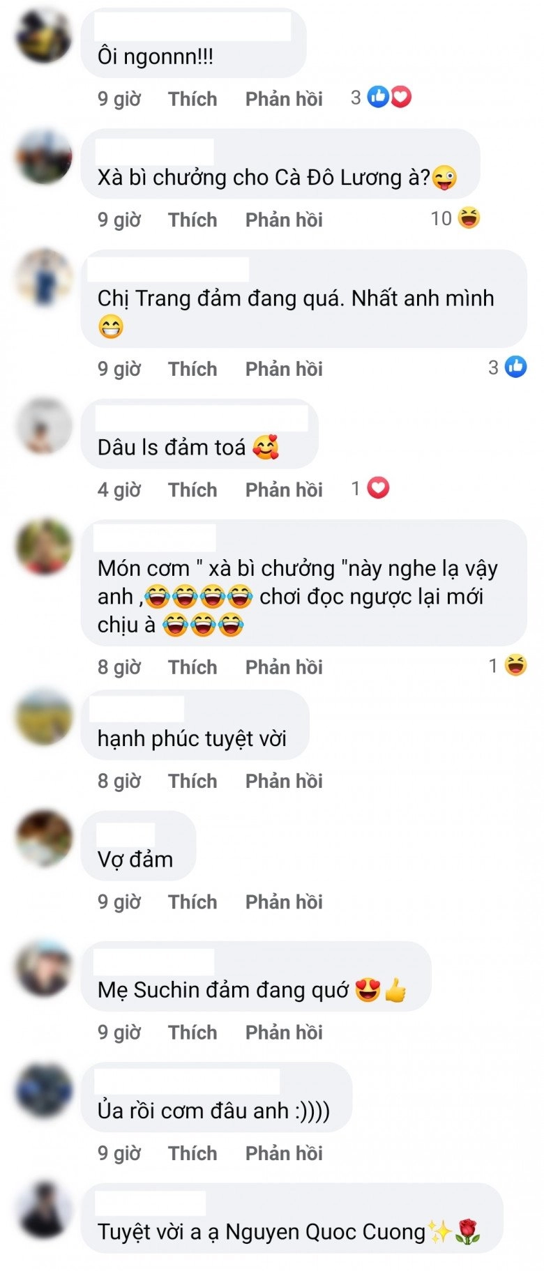 Cường đô la đặt tên hài hước cho món ăn của vợ câu bình luận của bạn bè càng làm mọi người phì cười - 2