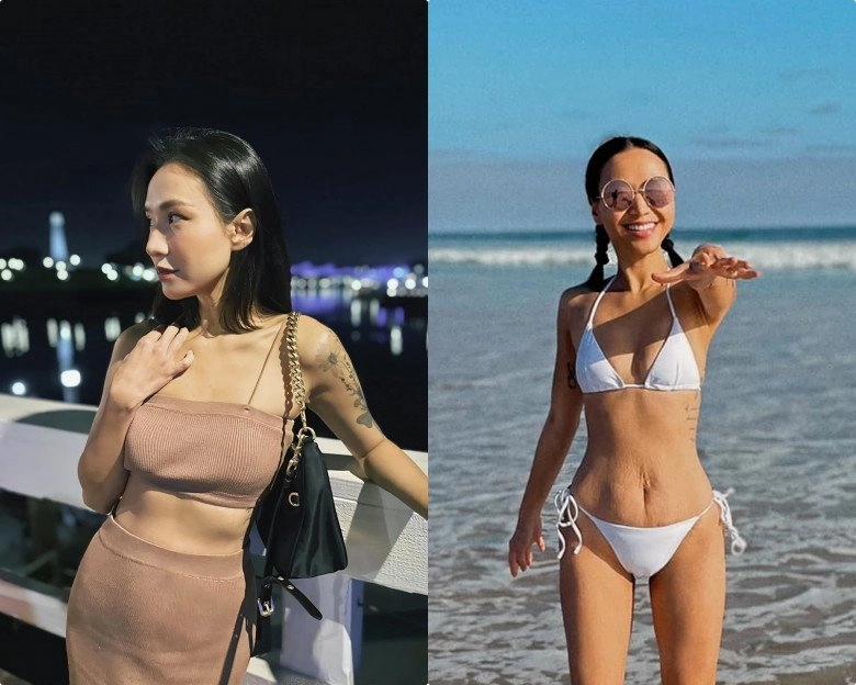 Cựu hotgirl có chồng từng ngoại tình giờ 1 nách 2 con đẹp khó cưỡng vòng eo 5x bé hơn gái còn son - 10