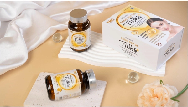 Đánh giá chi tiết viên uống trắng sáng da twhite - 2