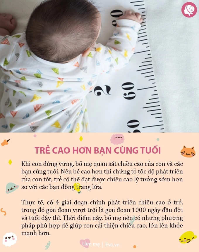 Để biết con lớn lên sẽ cao hay lùn mẹ chỉ cần nhìn đặc điểm này của trẻ - 7