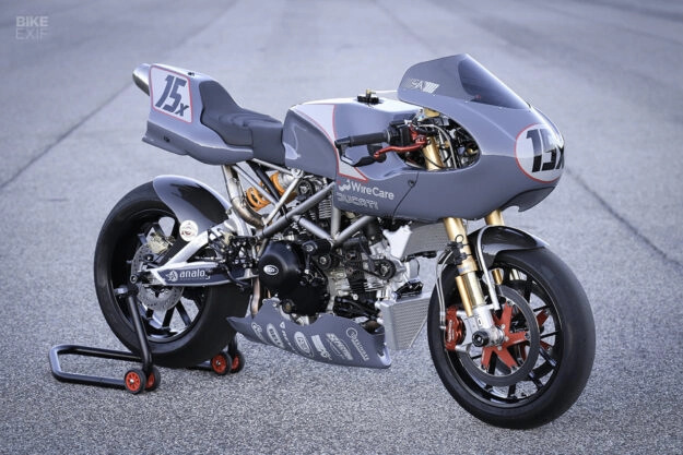 Ducati 1000ds độ phong cách đường đua của analog - 1