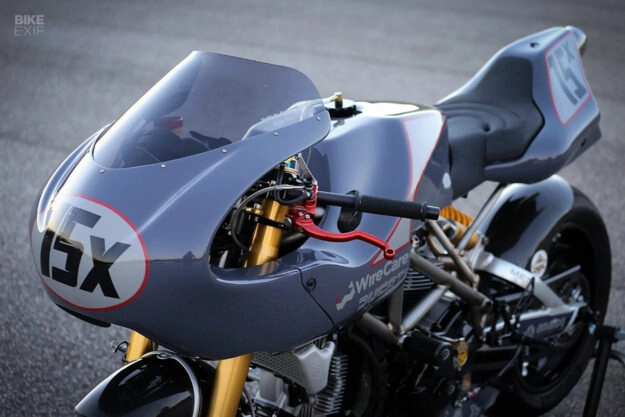 Ducati 1000ds độ phong cách đường đua của analog - 3