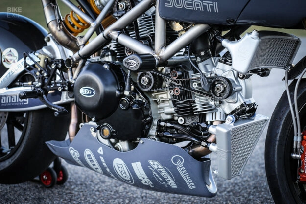 Ducati 1000ds độ phong cách đường đua của analog - 5
