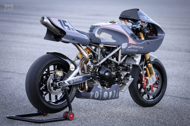Ducati 1000ds độ phong cách đường đua của analog - 8