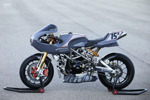 Ducati 1000ds độ phong cách đường đua của analog - 10