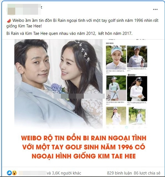 Gái xinh vướng nghi vấn hẹn hò bi rain đẹp như tiên tử chẳng kém kim tae hee chơi golf cừ khôi - 1