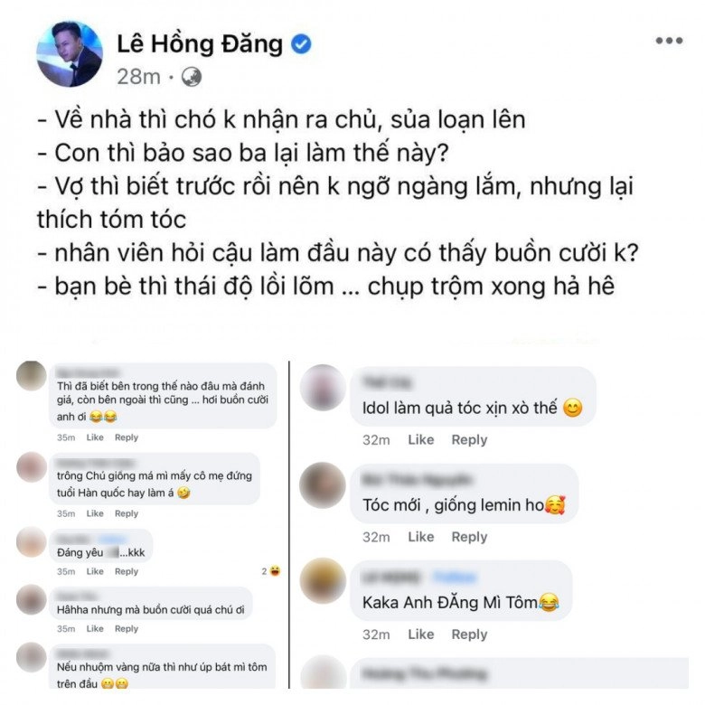 Hội quý ông uốn tóc xoăn bồng bềnh shark bình trẻ ra chục tuổi hồng đăng bị bạn bè kì thị - 7