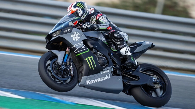 Kawasaki giới thiệu phiên bản thử nghiệm zx-10rr wsbk winter test cho mùa wsbk 2023 - 1