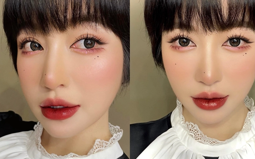 Không nhận ra hot-mom elly trần tóc bạch kim mặt phúng phính cứ ngỡ con gái cưng cadie mộc trà - 7