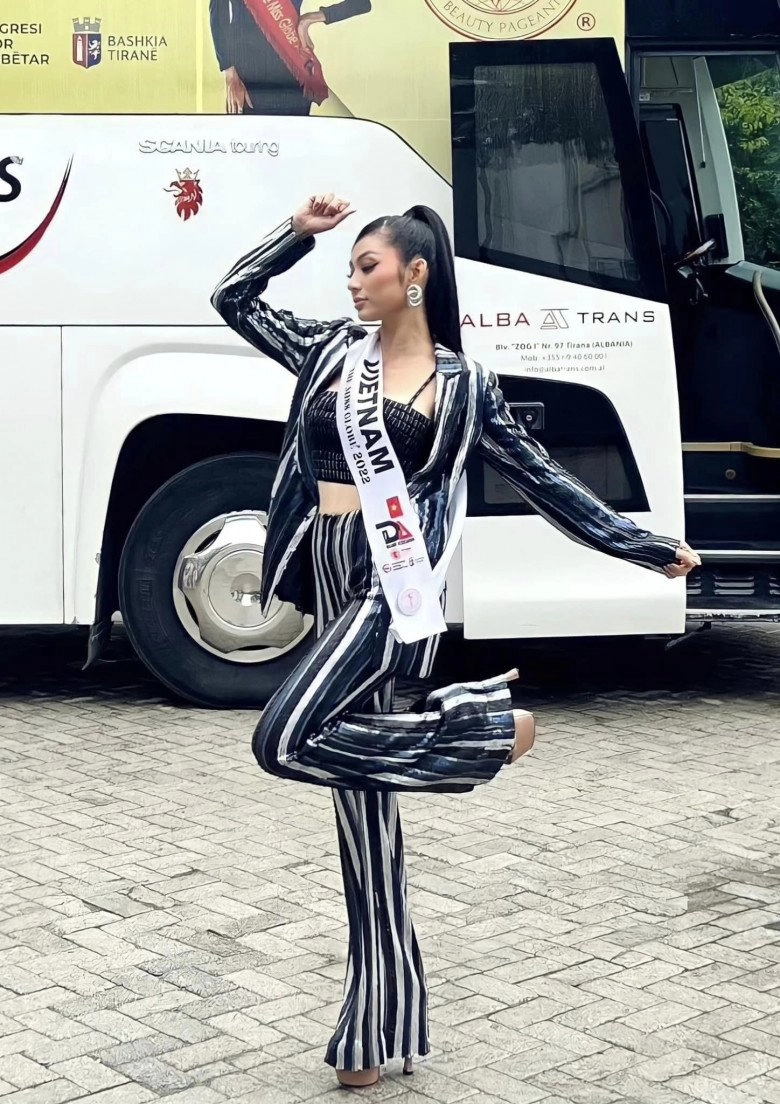 Lâm thu hồng ẵm giải á hậu 4 miss globe 2022 mất hành lý 7 ngày vẫn thắng đẫm giải thưởng - 12