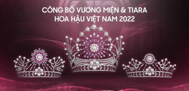 Lóa mắt với vương miện 54 viên ngọc trai quý hiếm có mang hình chim lạc của hoa hậu việt nam 2022 - 5