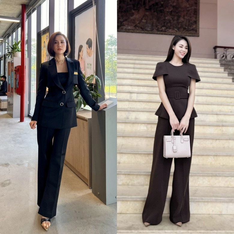 Lương thu trang sắp soán ngôi thánh nữ công sở của phan minh huyền stylist tiết lộ số đo 3 vòng khủng - 5