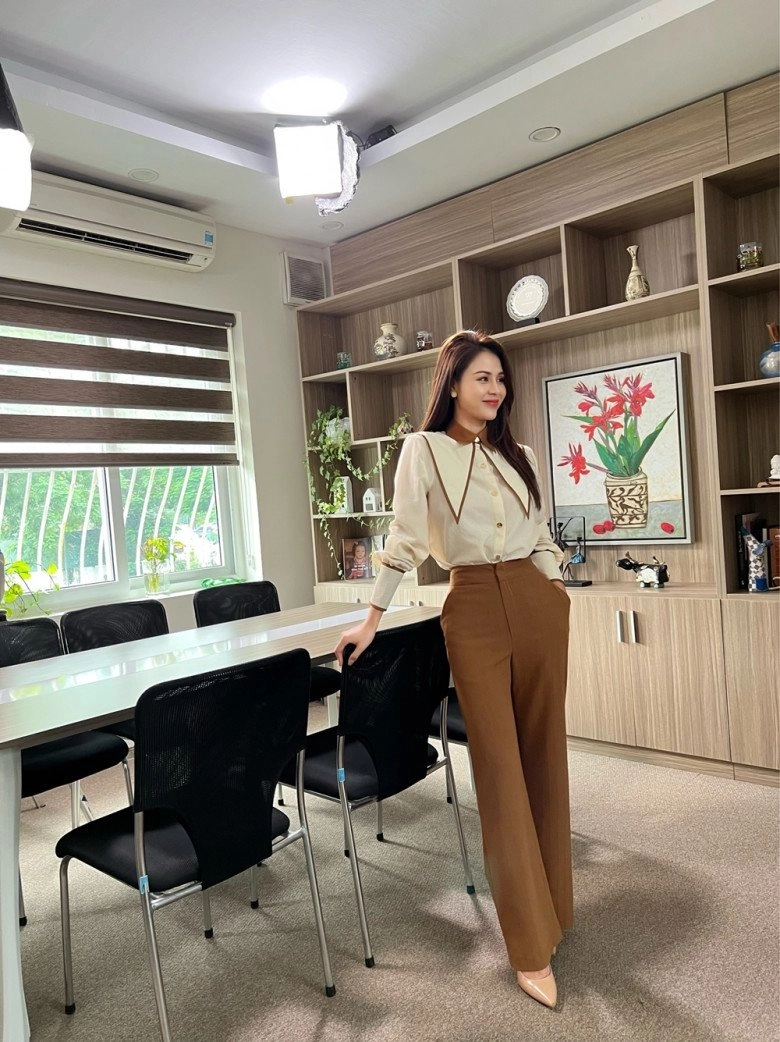 Lương thu trang sắp soán ngôi thánh nữ công sở của phan minh huyền stylist tiết lộ số đo 3 vòng khủng - 8