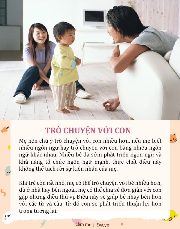 Mẹ làm 5 điều này càng nhiều con sẽ càng lớn nhanh thông minh hơn - 4