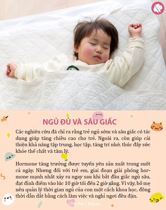 Mẹ nhớ nguyên tắc 6 đủ để tương lai con cao như siêu mẫu - 5