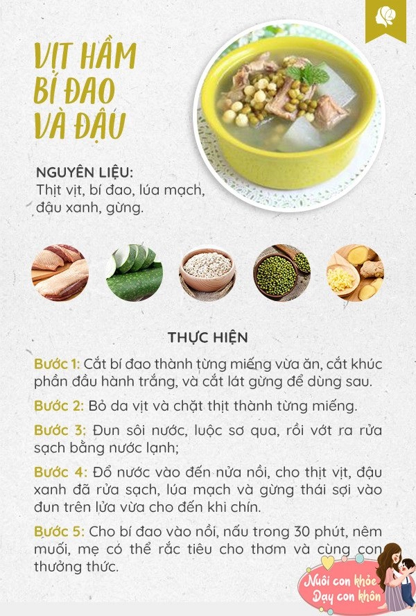 Mùa hè đã đến mẹ cho con dùng 6 món ăn này bé ăn ngon lại được giải nhiệt - 11