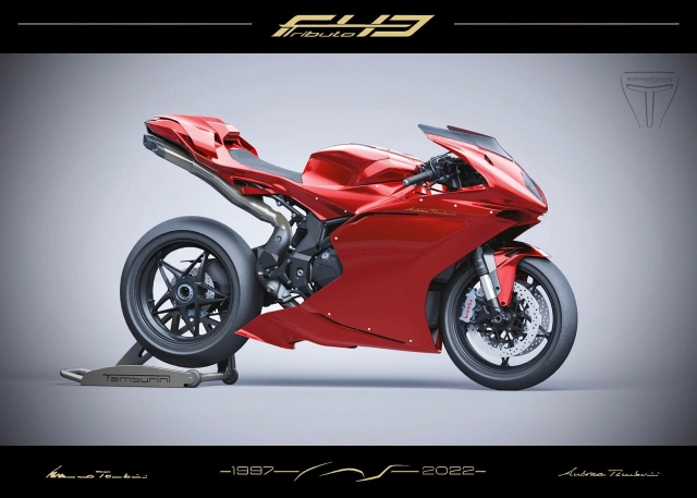 Mv agusta tamburini corse f43 ra mắt mẫu xe đặc biệt kỷ niệm 25 năm - 3