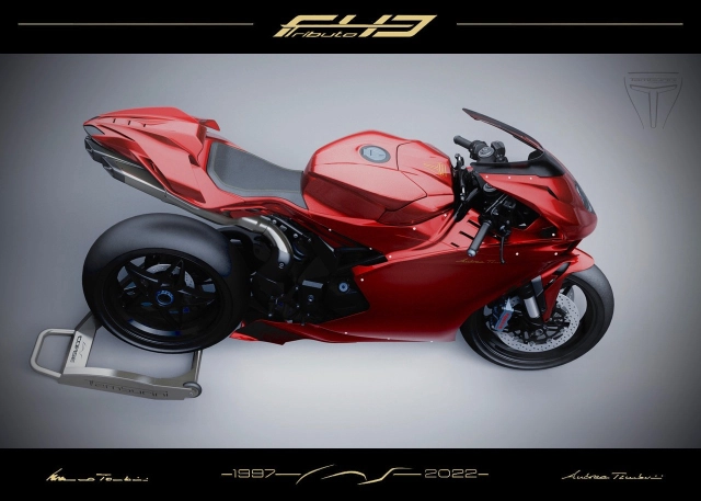 Mv agusta tamburini corse f43 ra mắt mẫu xe đặc biệt kỷ niệm 25 năm - 4