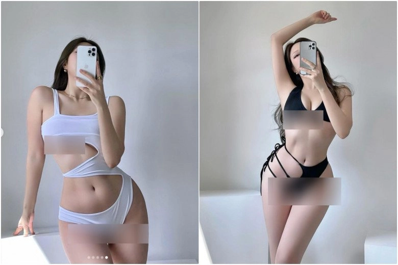 mỹ nhân 700 tỷ có kho tàng bikini xẻ sâu tận rốn đến công sở ăn mặc sơmi suýt bung cúc - 4